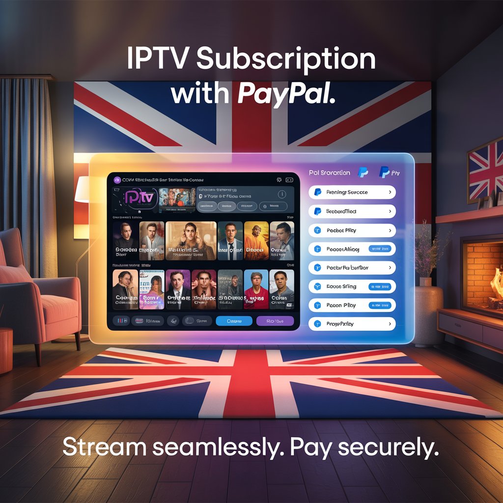 iptv subscription with paypal