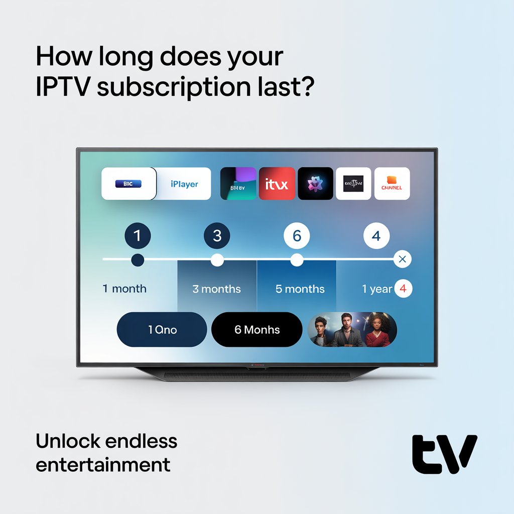 how long does iptv subscription last