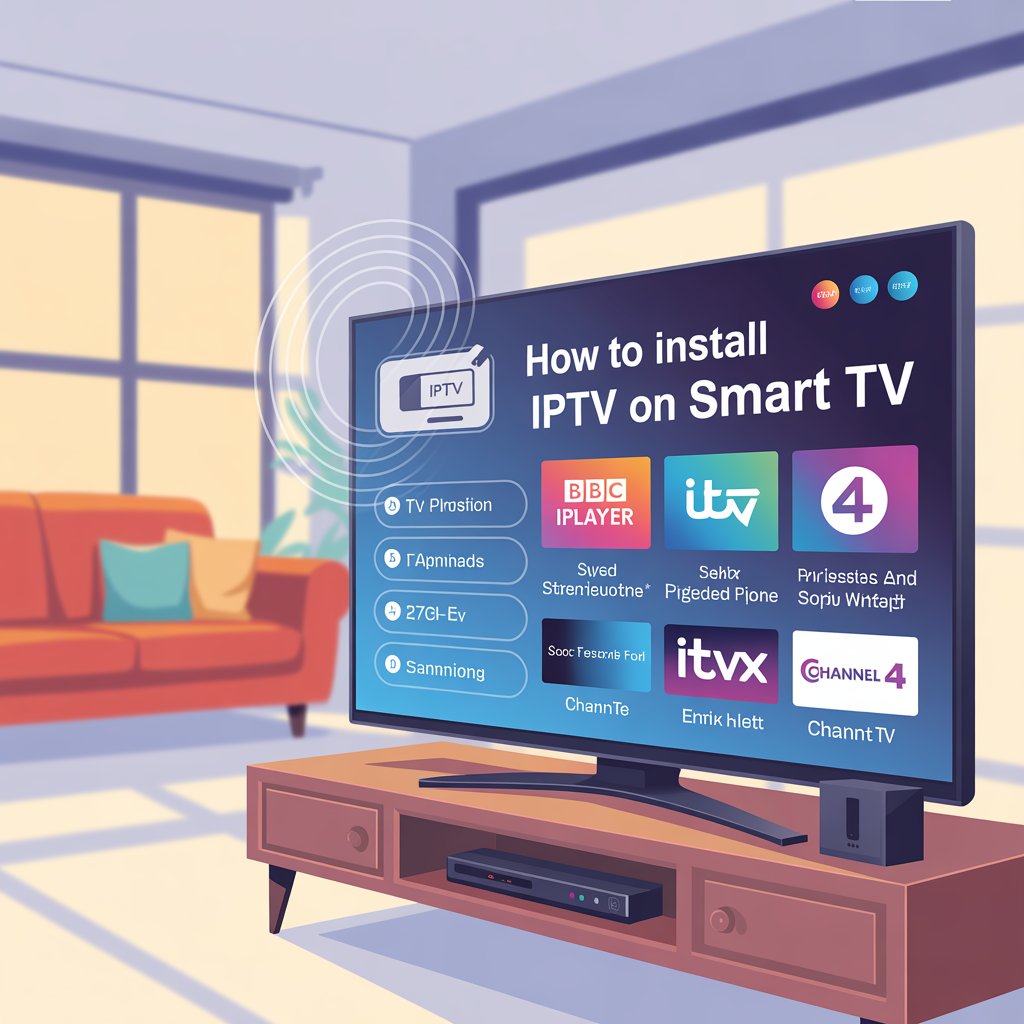 how to install iptv on smart tv
